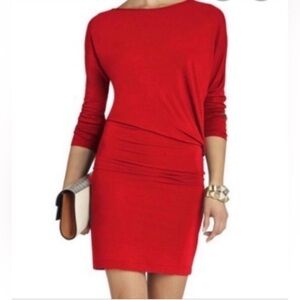NWT Gabrielle Union NY&Co Asymmetrical Off Shoulder Bodycon Dress Size Small